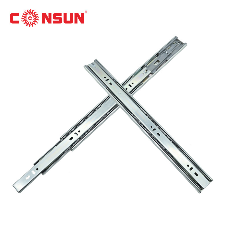 Telescopic channel heavy duty Kitchen Cabinet soft close matco tool box push to open drawer slides