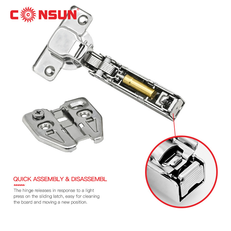 Hardware Kitchen Cabinet Adjustable Soft Closing stainless steel hinge