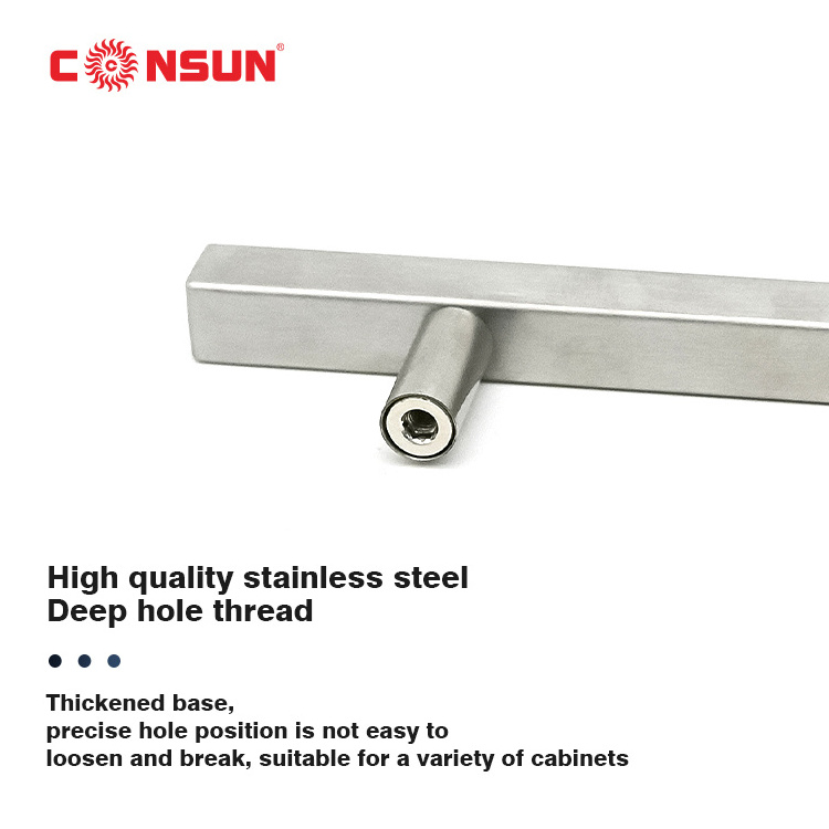 Stainless Steel Handle Furniture Squire Wardrobe Cabinet Pulls