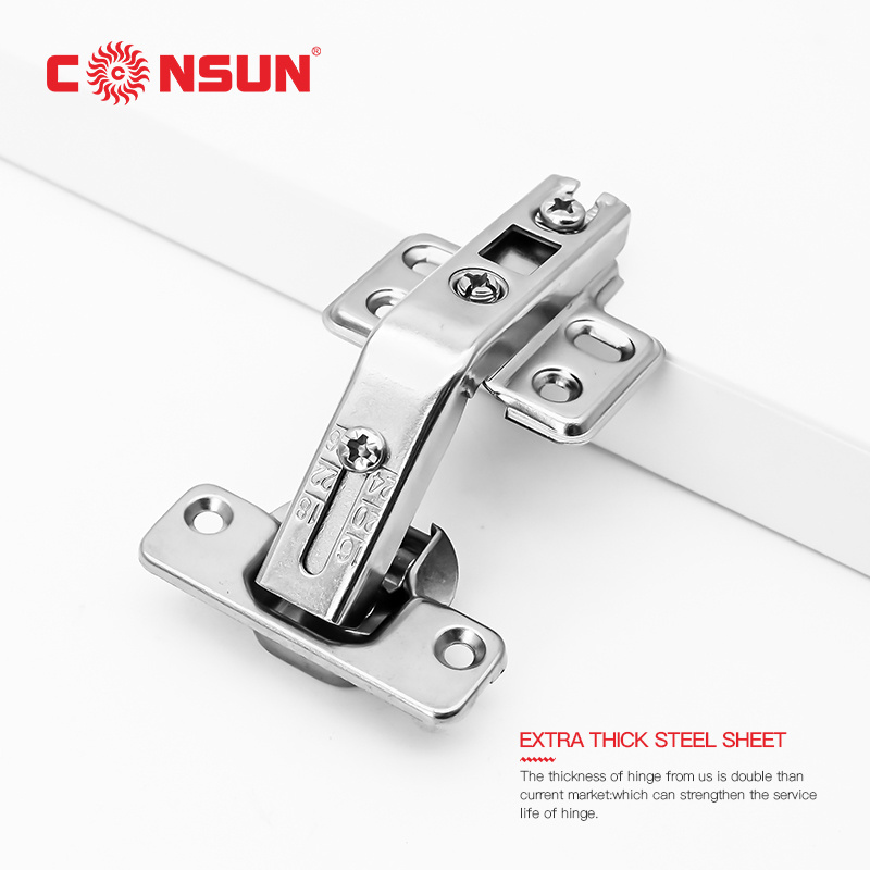 135 Degree special angle corner cabinet hinge steel material nickel plated with high quality