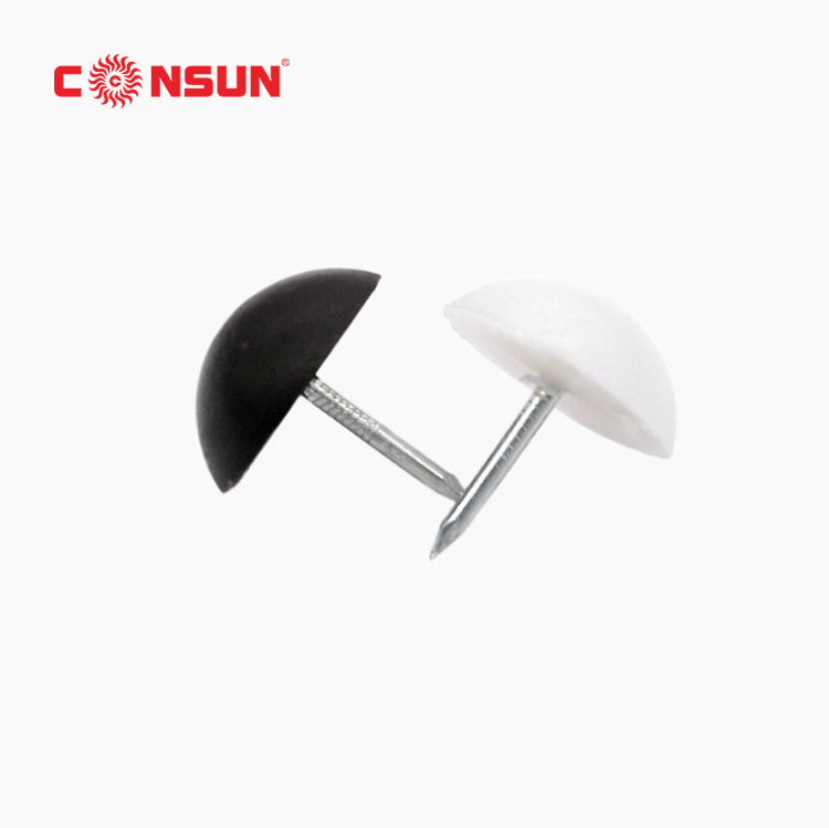 CONSUN chair glides furniture plastic feet nails protect nail for floor