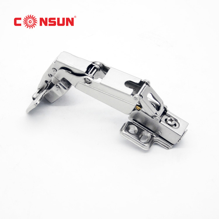 Base Corner Hinge165 Degree 35mm Cup Soft Closing Hinge, Furniture Cabinet Special Angle Hinge SY