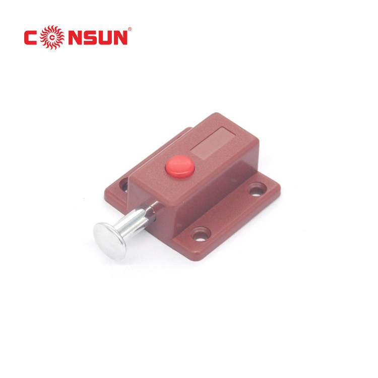 CONSUN Furniture plastic cabinet door magnetic catcher push to open latch