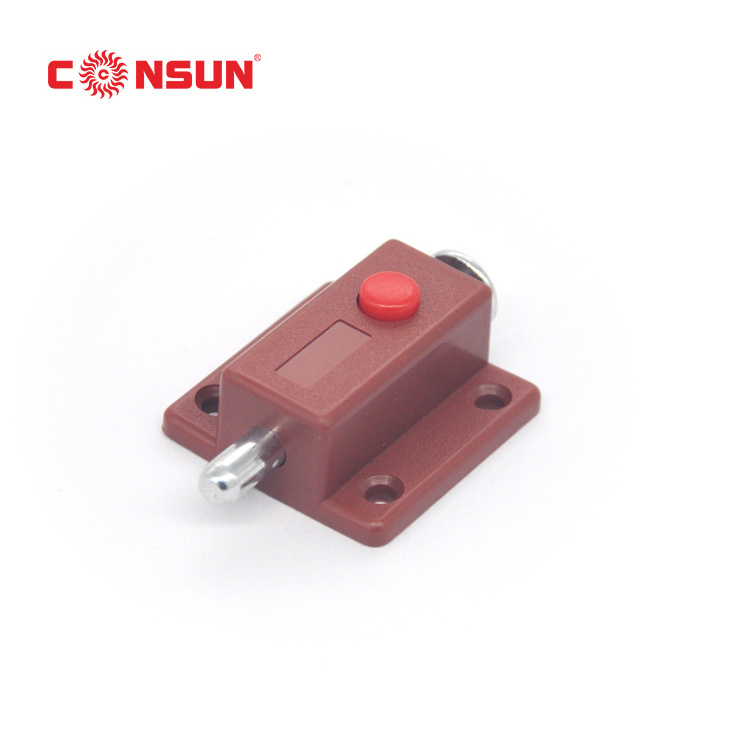 CONSUN Furniture plastic cabinet door magnetic catcher push to open latch