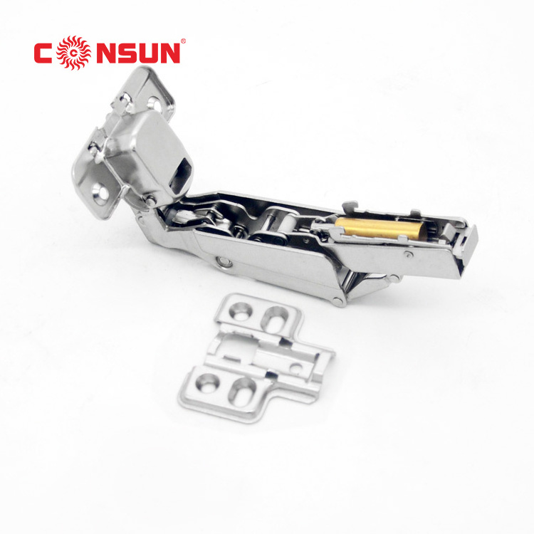 Base Corner Hinge165 Degree 35mm Cup Soft Closing Hinge, Furniture Cabinet Special Angle Hinge SY