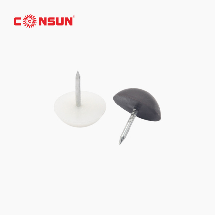 CONSUN chair glides furniture plastic feet nails protect nail for floor