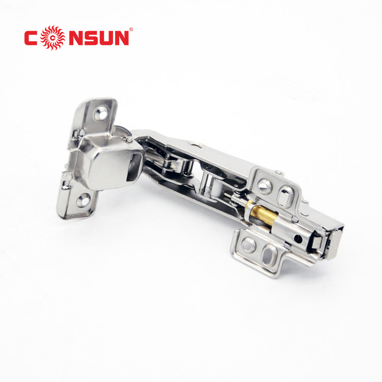 Base Corner Hinge165 Degree 35mm Cup Soft Closing Hinge, Furniture Cabinet Special Angle Hinge SY