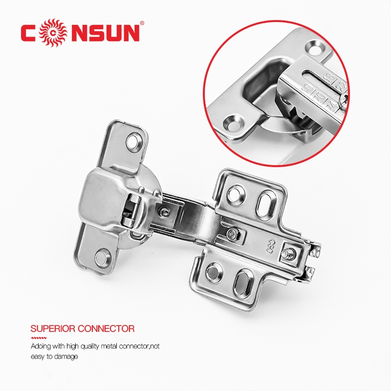 135 Degree special angle corner cabinet hinge steel material nickel plated with high quality