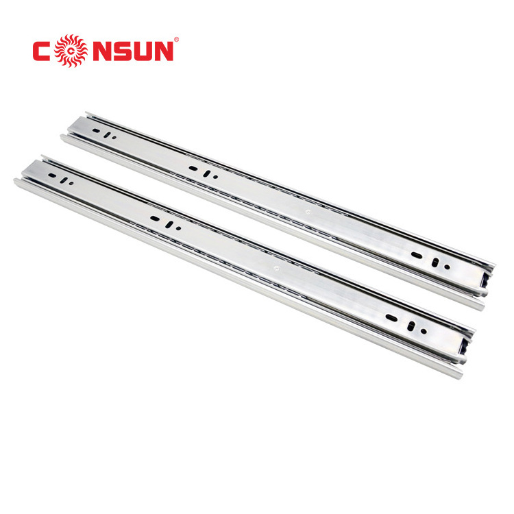 4501 Hot Sale 45mm Full Extension Drawer Slide Furniture Accessories Cabinet Slide drawer ralis