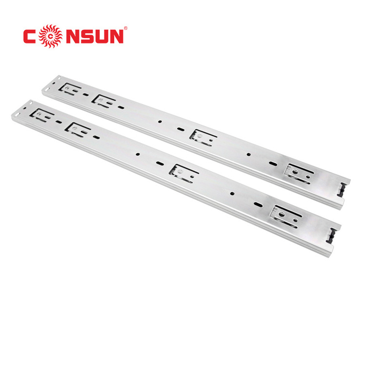 4501 Hot Sale 45mm Full Extension Drawer Slide Furniture Accessories Cabinet Slide drawer ralis