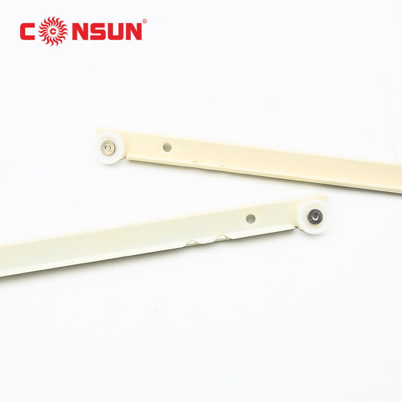 Consun Self closing Type Fgv Powder Coating Drawer Slide Metal Telescopic Drawer Slide Channel Euro Drawer Slide