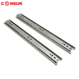 Factory 48 Locking Drawer Slides Stainless Steel Fgv/European Type Telescopic Channel Drawer Slide The Drawer