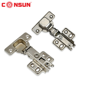 Consun Hot Sales CN Hinge 35mm Cup Slide On Two Way Concealed Hydraulic Furniture Hardware Kitchen Cabinet Door Hinge