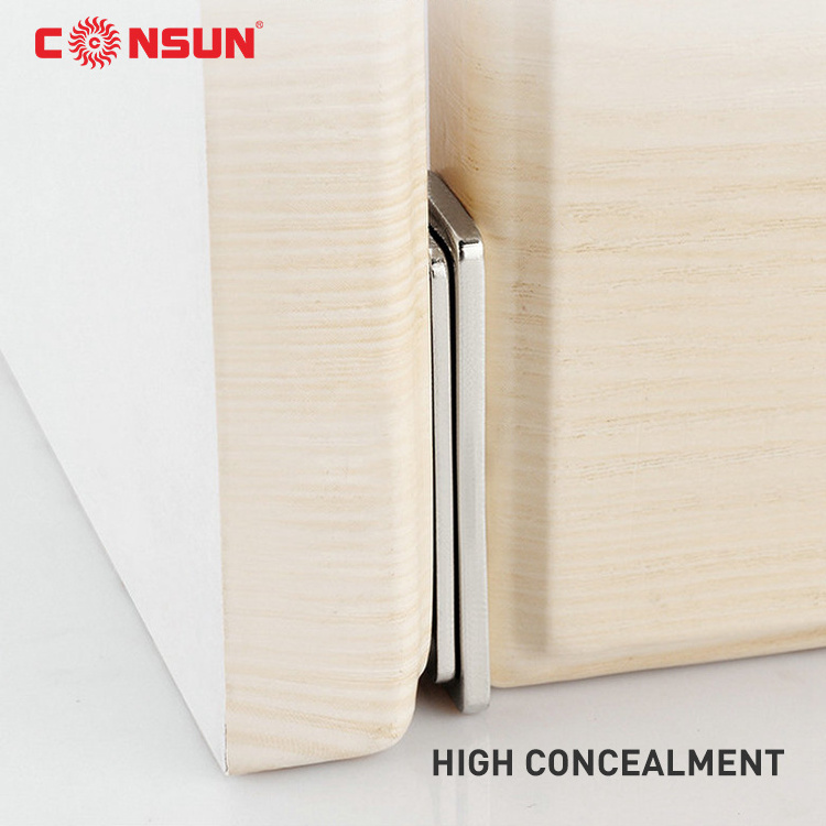 Strong Solid Ultra-thin Magnetic Door Catcher Cabinet Wardrobe Door Invisible Magnet Latches CSQ005-1-W