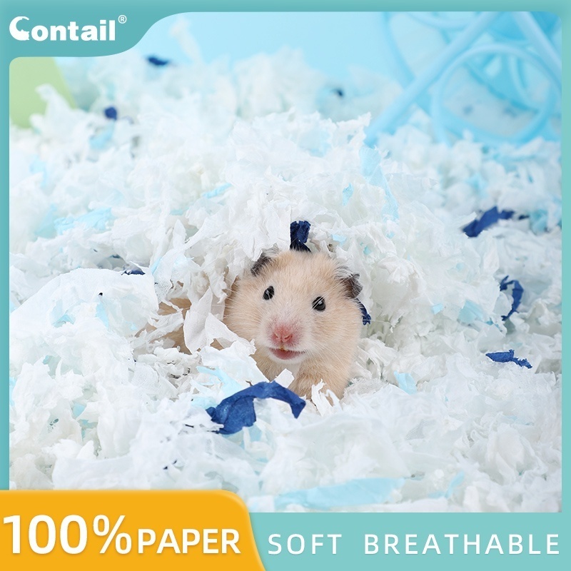 Wholesale Small Animal Pet Products Paper Litter Hamster Bedding For Hamster Guinea Pig Rabbit Chinchilla Cage