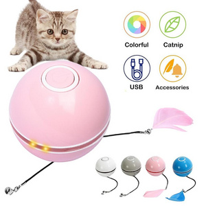 Best selling pet products 2021 3 in 1 cat laser toy Auto rotating laser pointer cat toy