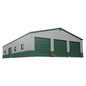 Steel Structure Large Span Metal Building Material Construction For Warehouse Workshop Hangar Garage Aircraft