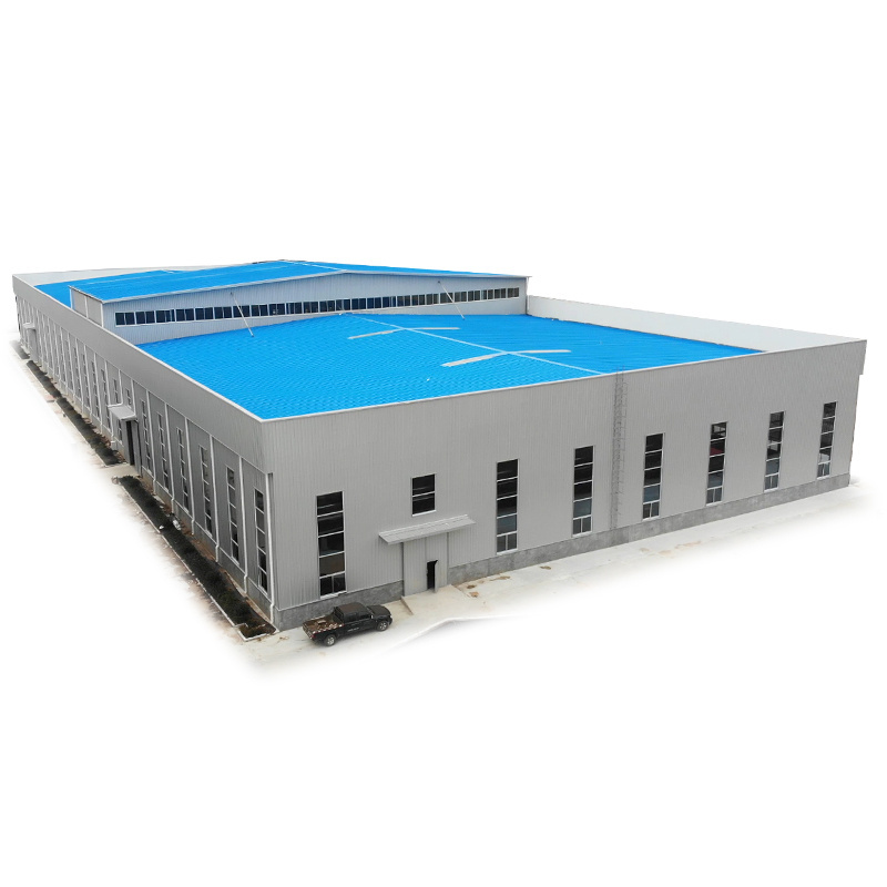 Low Cost prefab Warehouse Construction two storey Prefabricated Industrial Steel Structure Warehouse Shed