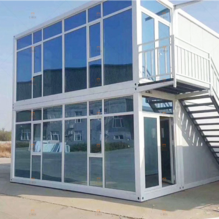 Cbox Steel Buildings Flat Pack Shipping Prefabricated Sandwich Panel Container Folding Portable Garage