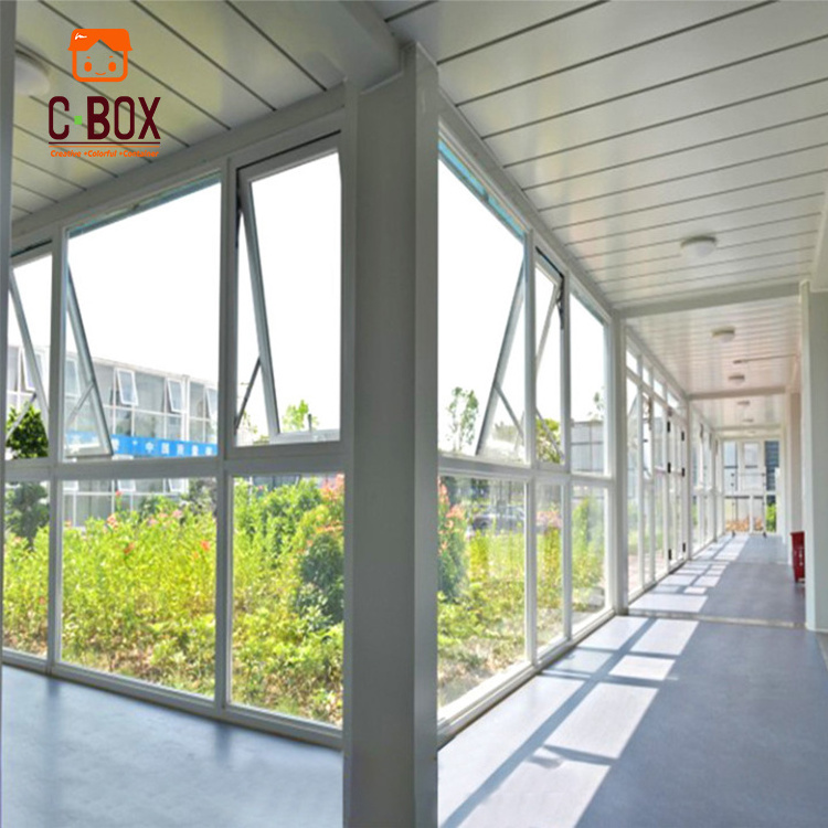 Cbox Steel Buildings Flat Pack Shipping Prefabricated Sandwich Panel Container Folding Portable Garage