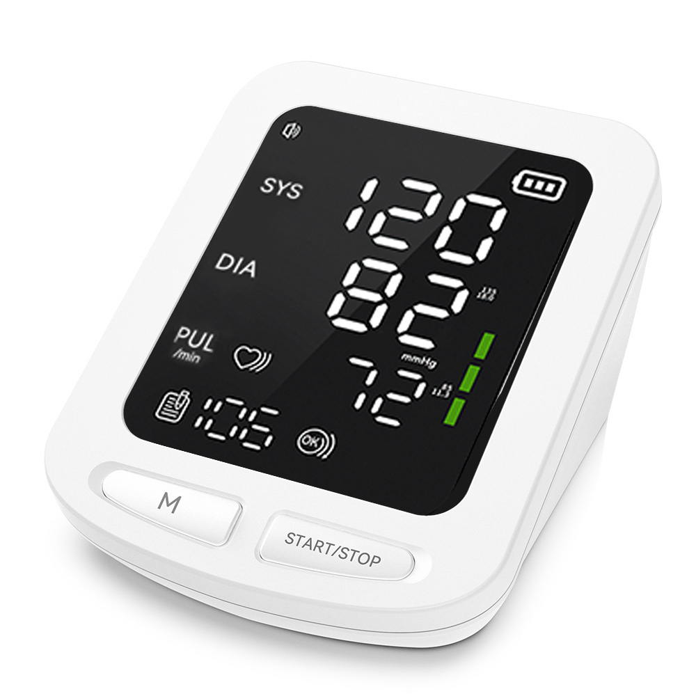 CONTEC Sphygmomanometer Portable Digital Upper Arm Blood Pressure Pulse Monitor