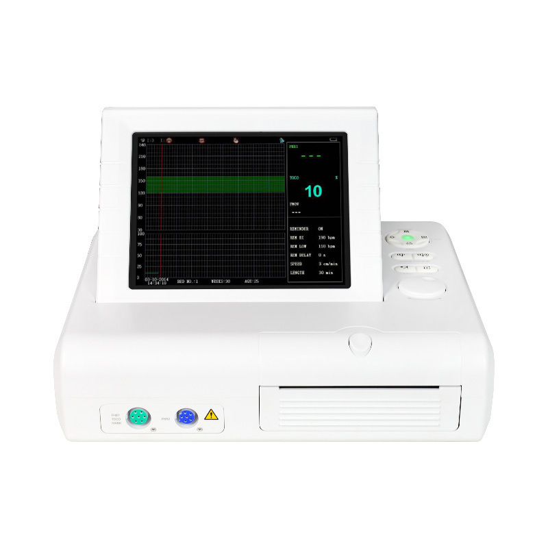 Fetal doppler Monitor Ultrasound CMS800G twins probe optional FHR TOCO Fetal Movement