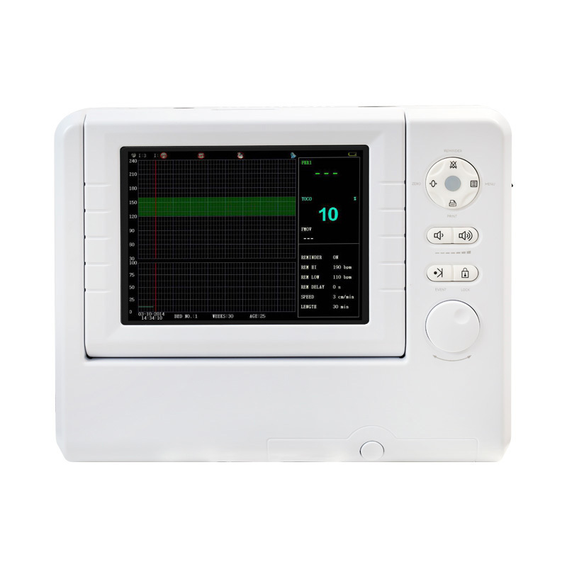 Fetal doppler Monitor Ultrasound CMS800G twins probe optional FHR TOCO Fetal Movement