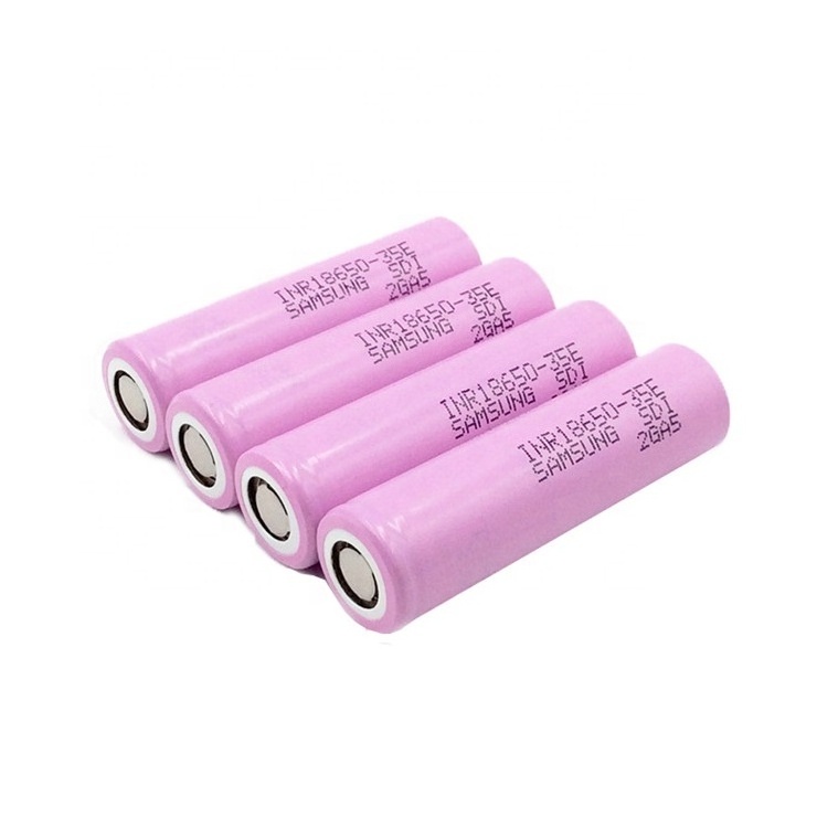 100% Original Genuine SDI INR18650-35E 3.7V 3500mAh 10A Discharge Current Li ion Battery