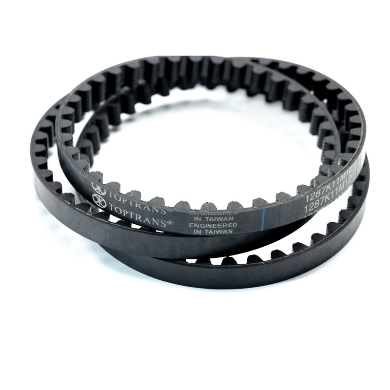 China Professional Power Transmission Rubber Flat Drive Timing Belt