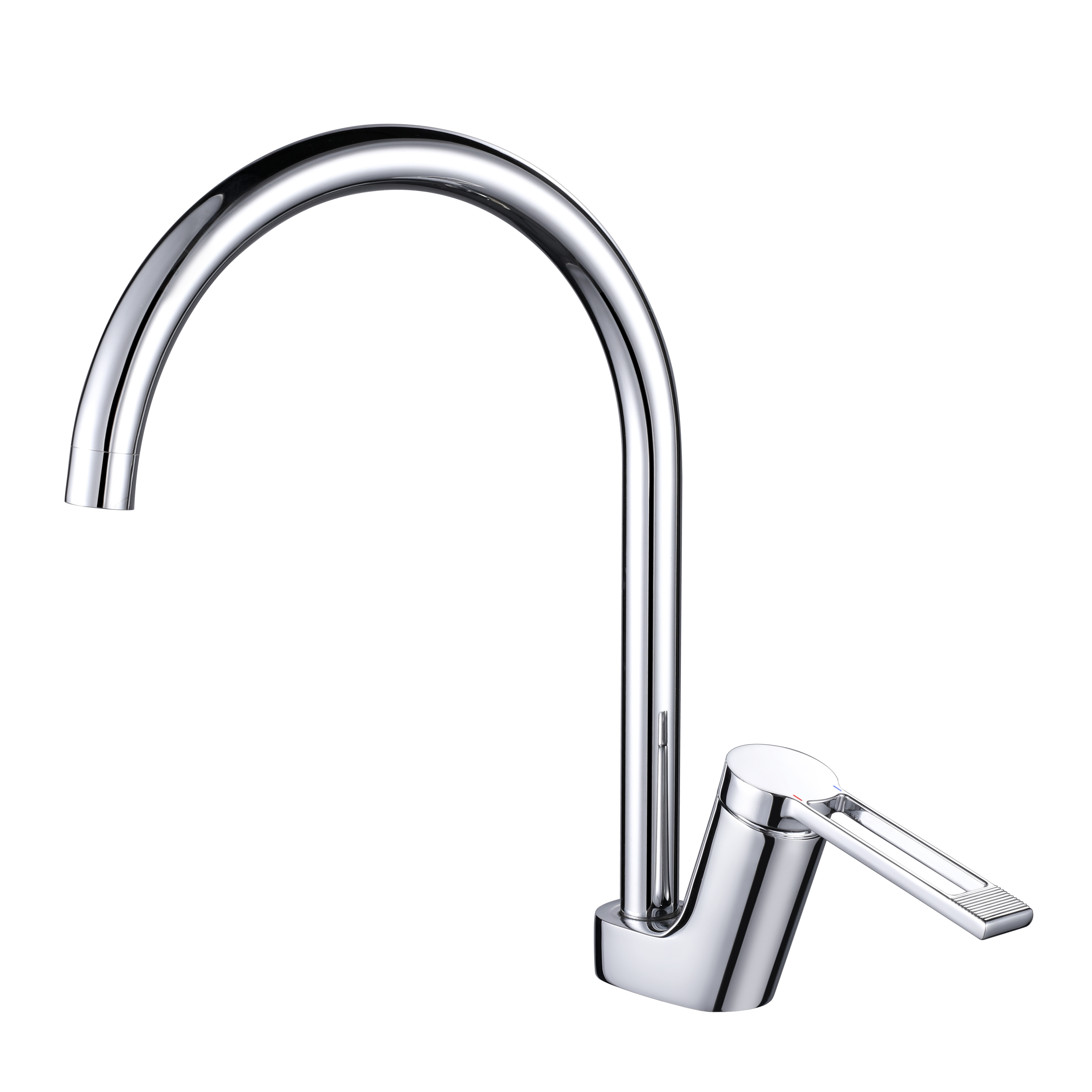 Factory direct sales Chrome color water faucet Adjustable hot and cold kitchen sink faucets