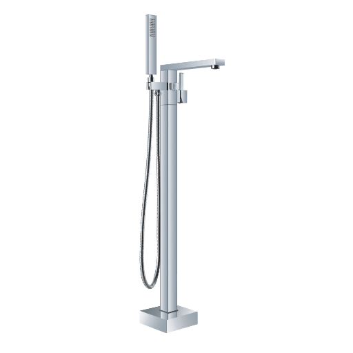 Waternark approval DR Brass Free Standing Bathtub Faucet with handshower