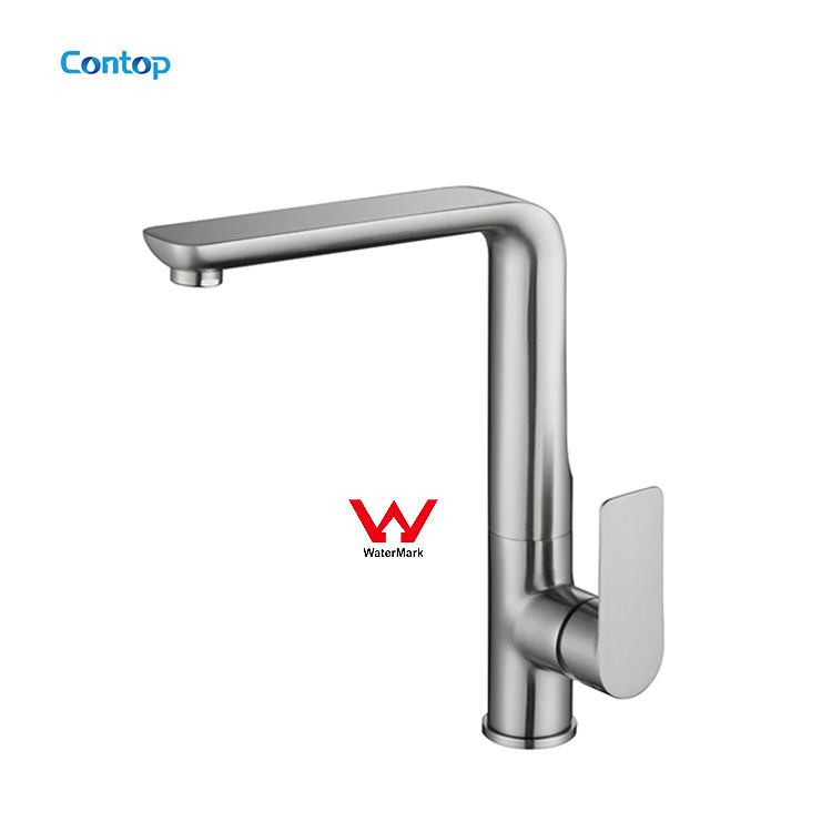 Watermark Approval Brushed Gun Metal Kitchen Sink Faucet