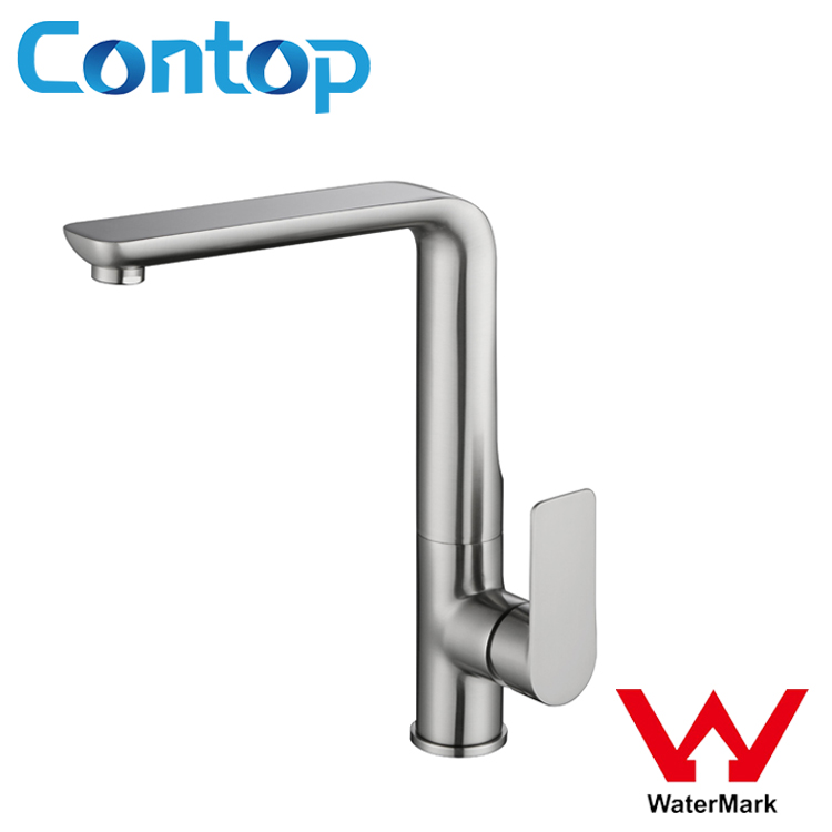 Watermark Approval Brushed Gun Metal Kitchen Sink Faucet