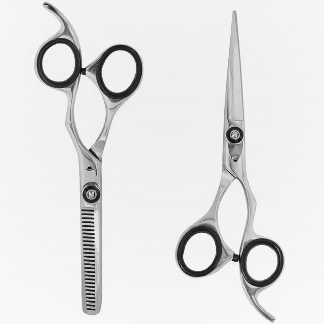 2023 Hair Cutting Scissors Thinning Shears- Professional Barber Sharp Hair Scissors Hairdressing Shears Kit with Haircut