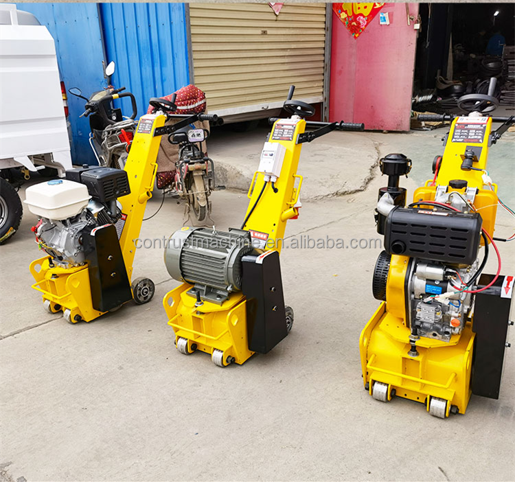 2024 High Quality Milling Width 250mm Asphalt Road Milling Machine Concrete Road Scarifier