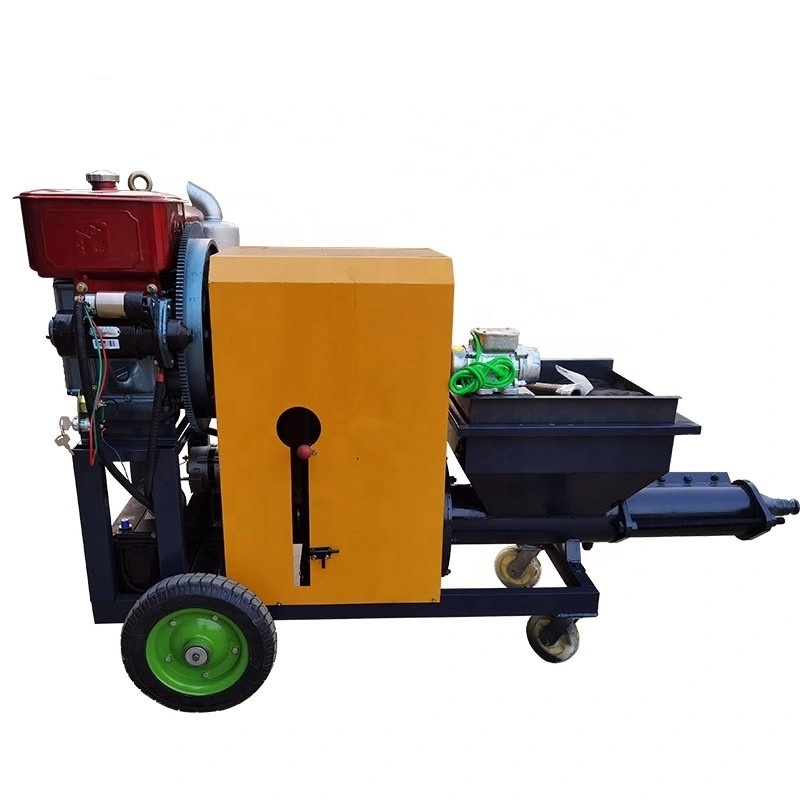 High Pressure Stucco Sprayer Hopper Gun Mortar Sprayer For Wall Plastering Hopper Spray Gun