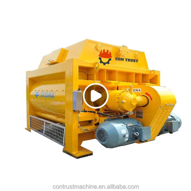 New Material Concrete Mixer 2 Cubic Yards And Cement Vertical Type With Wholesale Direct Sales 3 in one JS Concrete Mixer