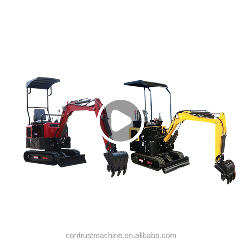 Mini excavator 1Ton Soil Excavator Small Digger For Sale