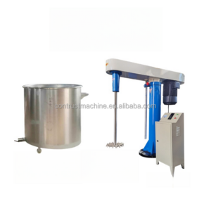 Pneumatic Lifting Speed Disperser/high Shear Dispersing Emulsifier