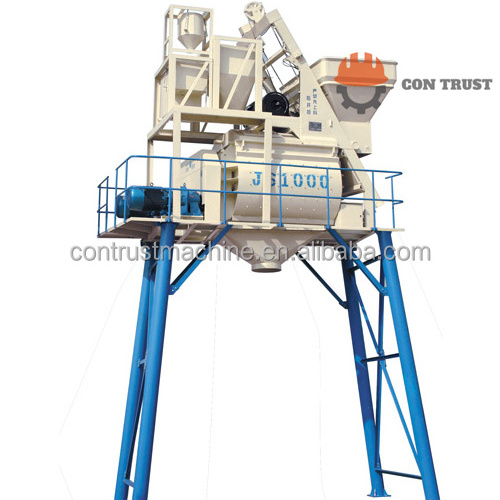 New Material Concrete Mixer 2 Cubic Yards And Cement Vertical Type With Wholesale Direct Sales 3 in one JS Concrete Mixer