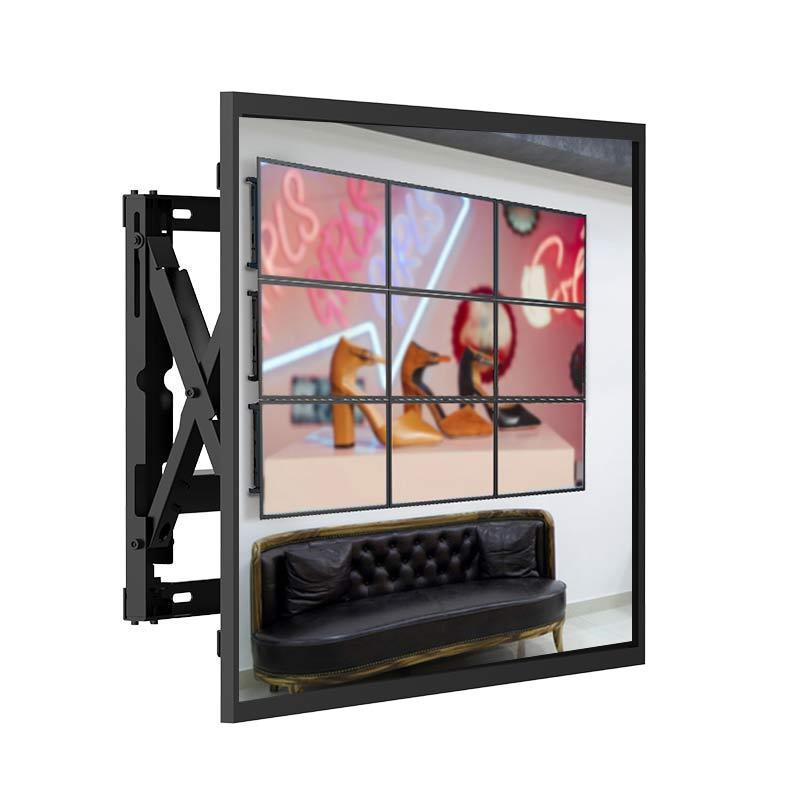 Extendable Full-Motion TV Wall Mount Micro-Adjustment TV Video Wall System Multiple TV Mount Brackets