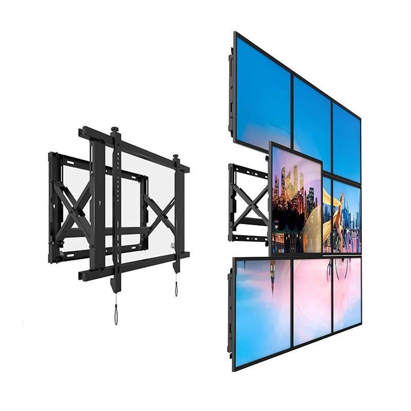 Extendable Full-Motion TV Wall Mount Micro-Adjustment TV Video Wall System Multiple TV Mount Brackets