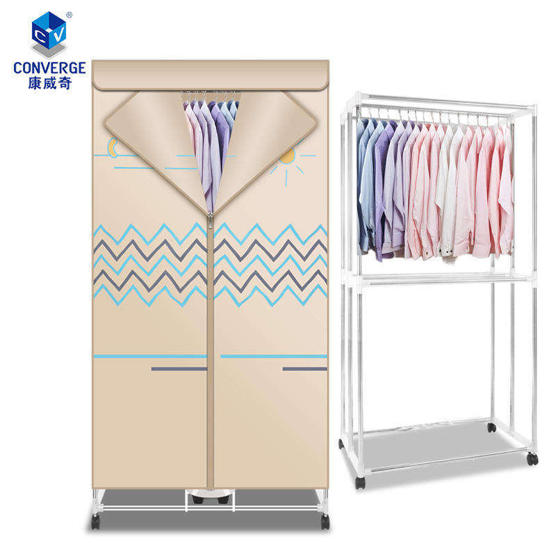 1000W Folding Clothes Drying Rack Anion Clothing Dryers Digital Automatic Timer portable mini machine electric clothes dryers