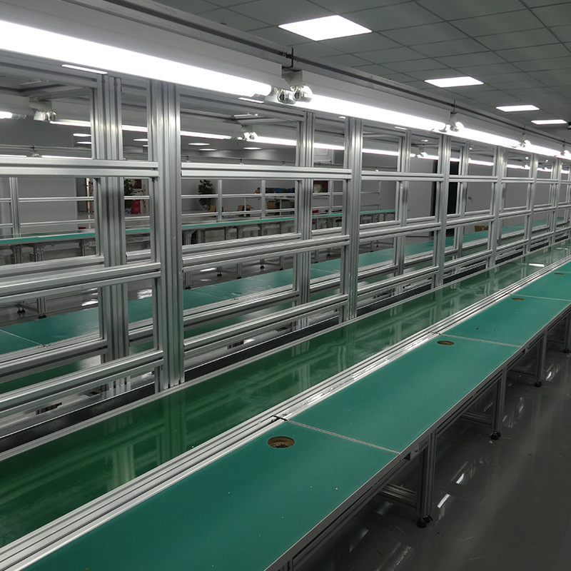 High Quality Stainless Steel Frame PVC Belt Conveyor