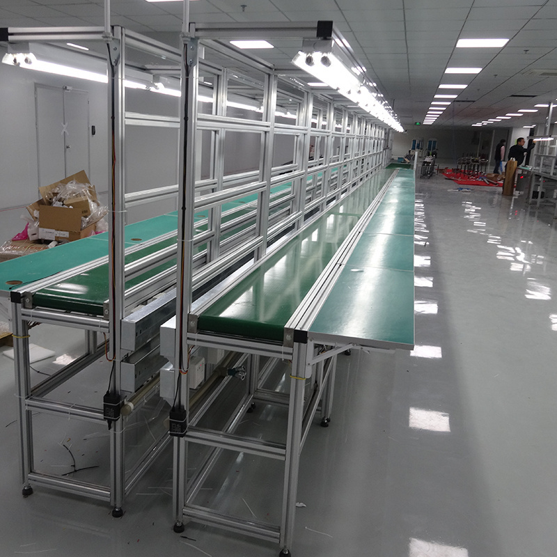 High Quality Stainless Steel Frame PVC Belt Conveyor