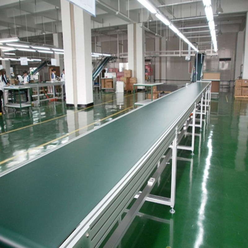 High Quality Stainless Steel Frame PVC Belt Conveyor