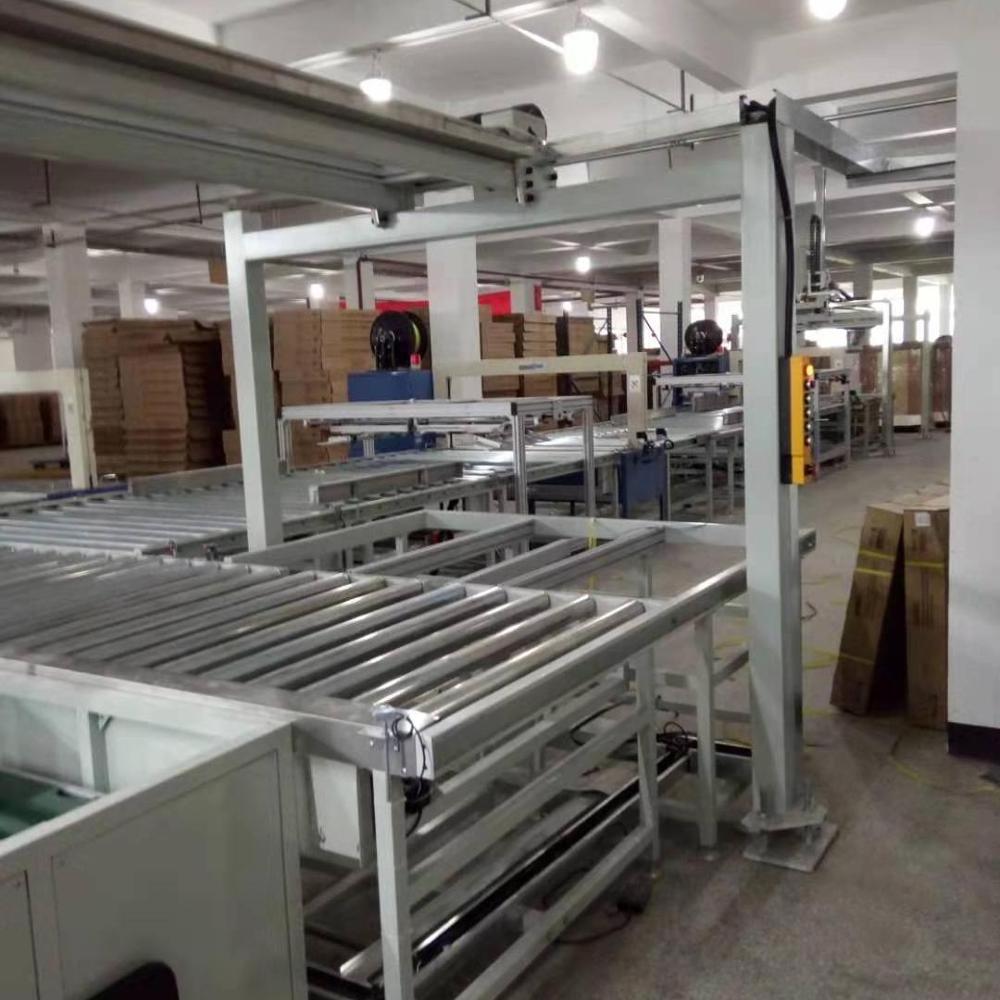 Customized Automatic Gravity Chain Driven Conveyor Roller Assembly Production Line