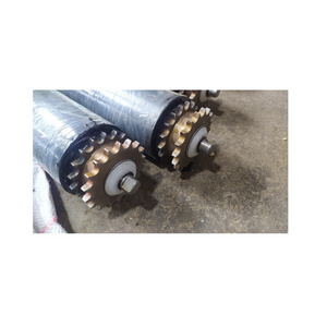 Best Precision Return Roller Customized Metal Belt Conveyor Flat Return Roller Manufacturer for Export from India