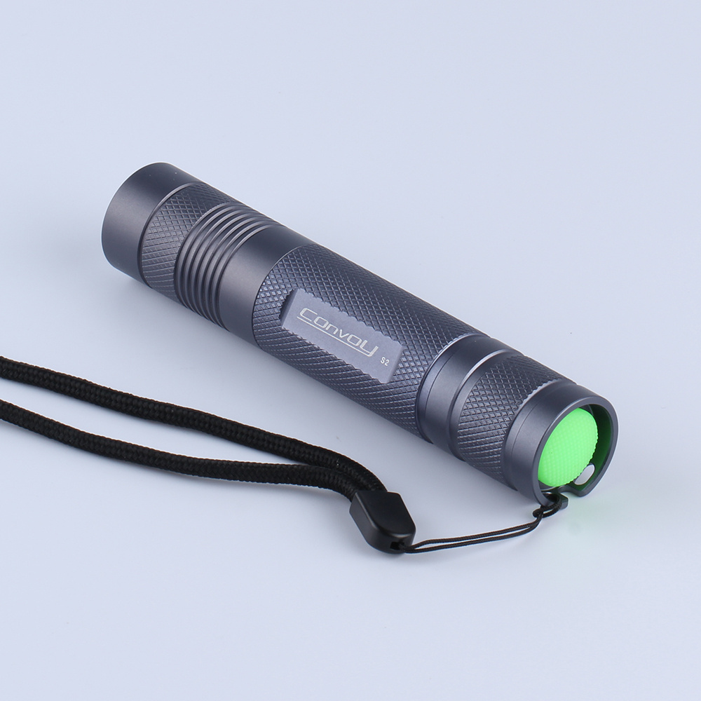 Convoy S2 XM-L2 U2-1A AMC7135*8  2-Group 3/5-Mode EDC LED Flashlight