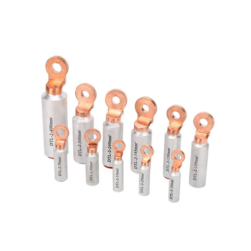 Bimetallic copper/aluminum bimetallic wiring terminal type cable connector 10mm Copper Cable Lug Terminal